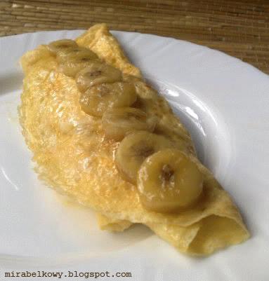 Omlet z bananami