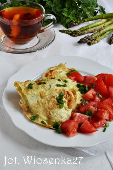 Omlet ze szparagami