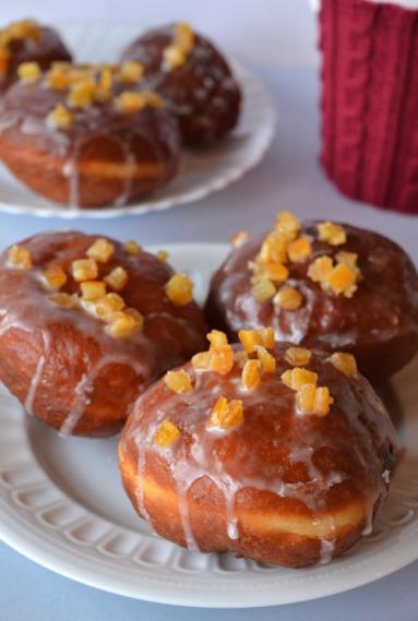 Pączki luksusowe - moje pierwsze smażone  pączki