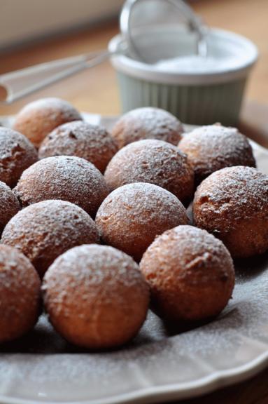 Pączki (racuszki) z twarogiem