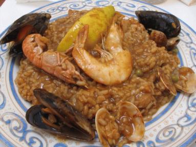 Paella  marinera