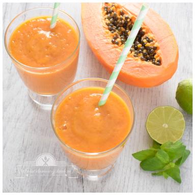 Papaya smoothie