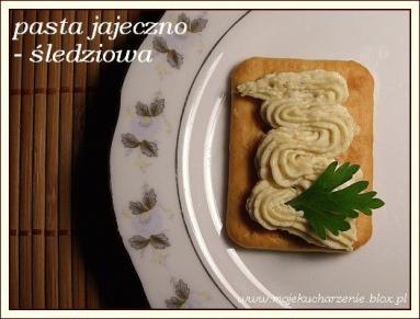 Pasta jajeczno - śledziowa 