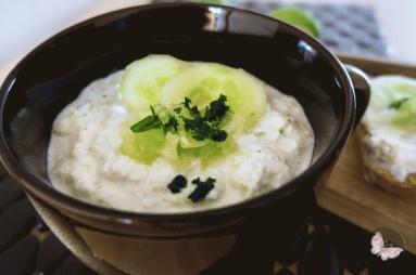 Pasta kanapkowa "tzatziki"