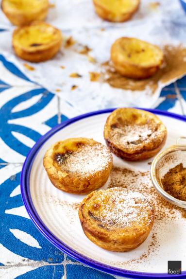 Pastéis de Nata - portugalskie babeczki budyniowe z Belem