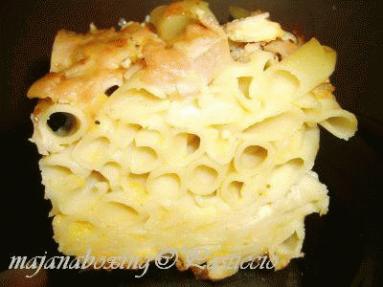 Pasticcio di penne lisce al prosciutto