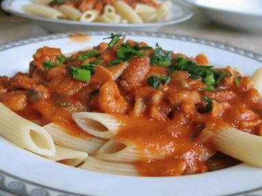 Penne con frutti di mare