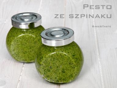 Pesto ze szpinaku (z orzechami i parmezanem)