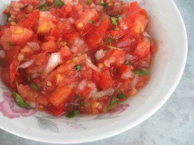 Pico De Gallo vel. Salsa  Cruda 