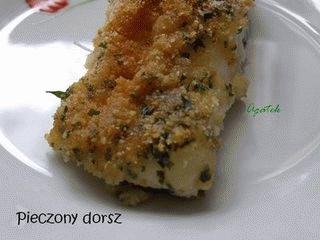 Pieczony dorsz