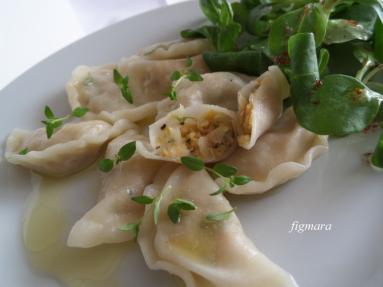 Pierogi  z ciecierzycą i tymiankiem