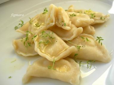 Pierogi z gruszką i mascarpone