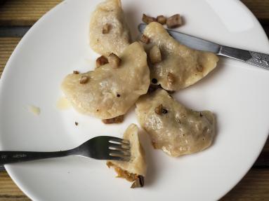 Pierogi z kapustą i grzybami babci Stasi