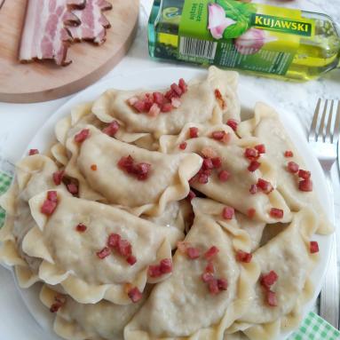 Pierogi z kaszą gryczaną i serem