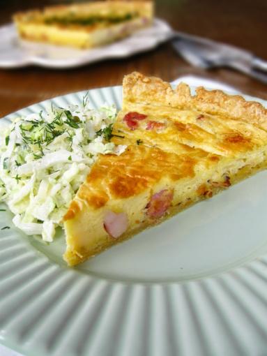 Placek lotaryński - Quiche lorraine