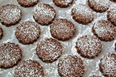 Polvorones de chocolate