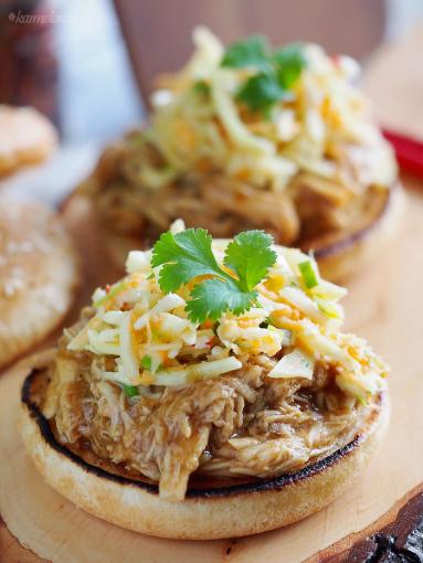 Pulled chicken w stylu azjatyckim 