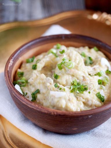 Puree ziemniaczane z kapustą i brie 