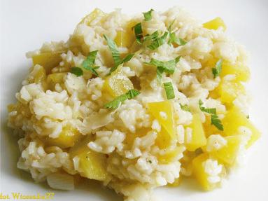 Risotto z  dynią