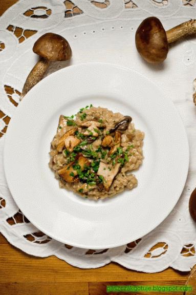 Risotto z grzybami