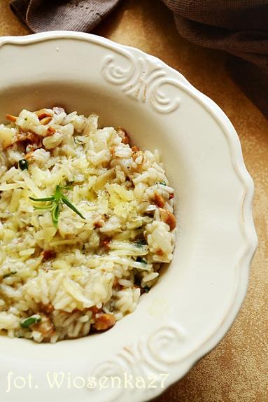 Risotto z kurkami