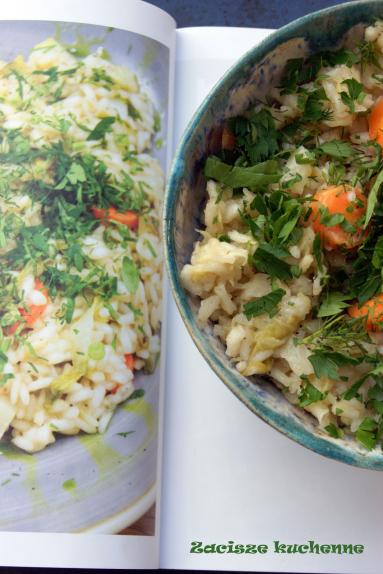 Risotto z młodą kapustą  (Doradca smaku 3 - recenzja książki)