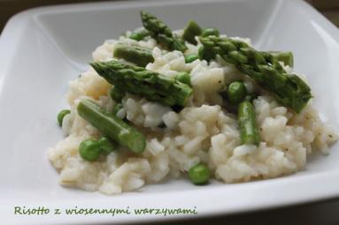 Risotto z wiosennymi warzywami 