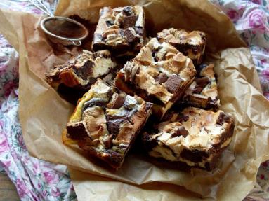 Rocky road brownie  cheesecake