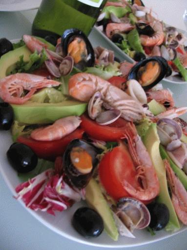 Sałatka frutti di  mare 