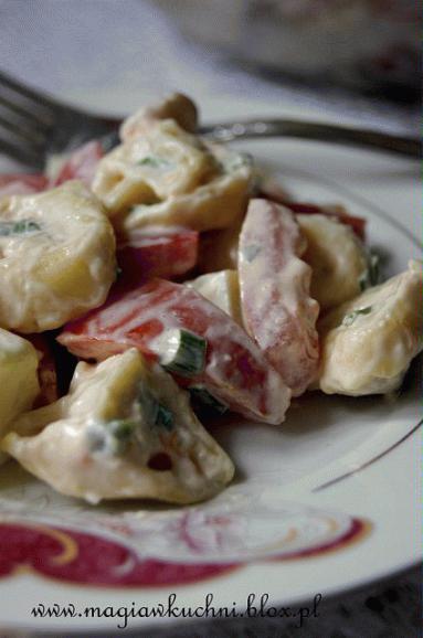 Sałatka z tortellini  