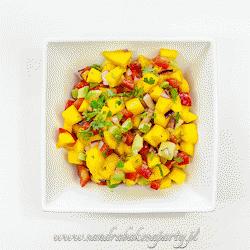 Salsa z mango i awokado