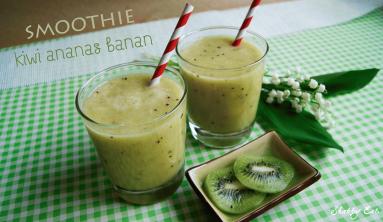 Smoothie kiwi z ananasem i KONKURS