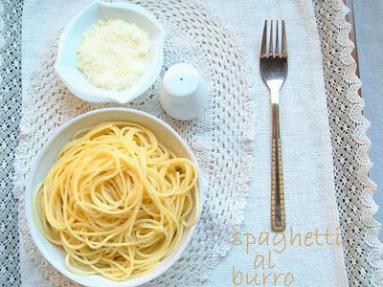 Spaghetti al  burro 