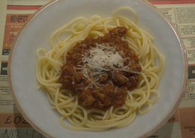 Spaghetti bolognese