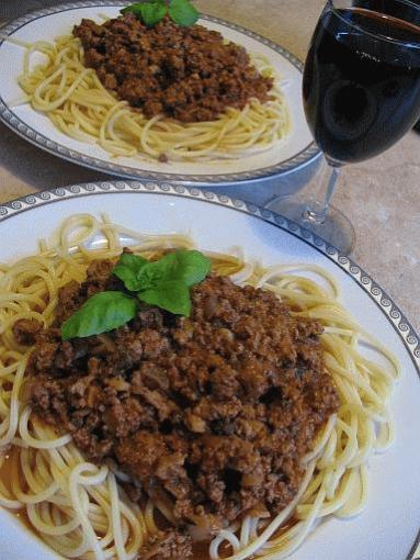 Spaghetti bolognese