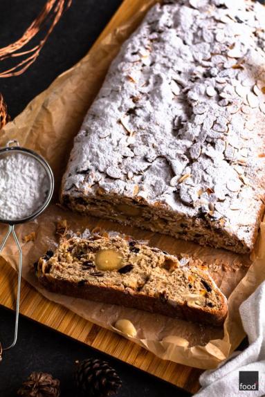 Stollen – drezdeńska strucla bożonarodzeniowa z marcepanem