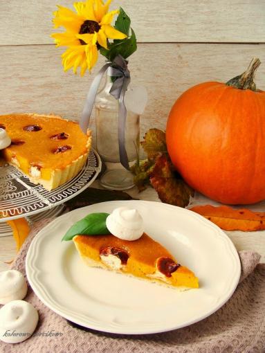 Tarta dyniowa z bezami ( Pumpkin Pie )