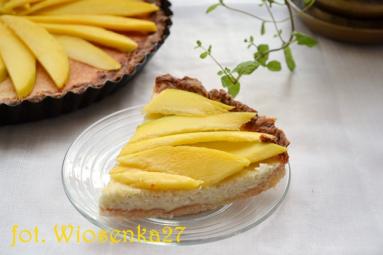 Tarta kokosowa z mango