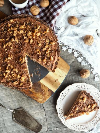 Tarta &quot;Reese&#39;s&quot; z masłem orzechowym i czekoladą