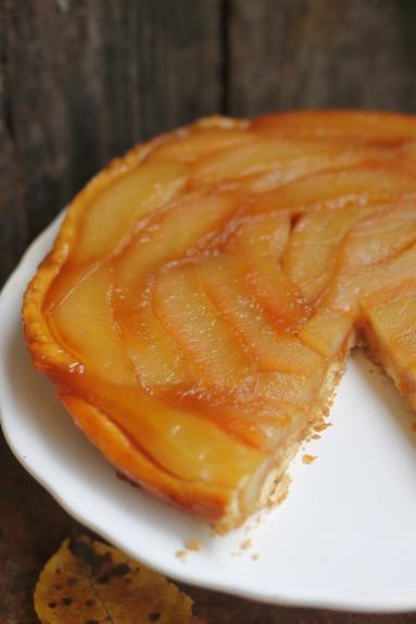 Tarta Tatin z gruszkami