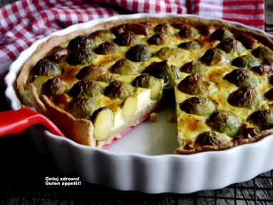 Tarta z brukselką - Rosenkohl Quiche