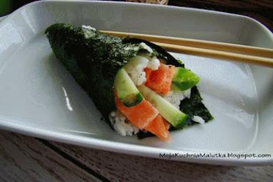 Temaki sushi  po mojemu