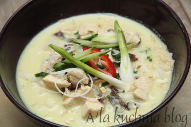 Tom Kha Kai- kurczak w zielonym curry