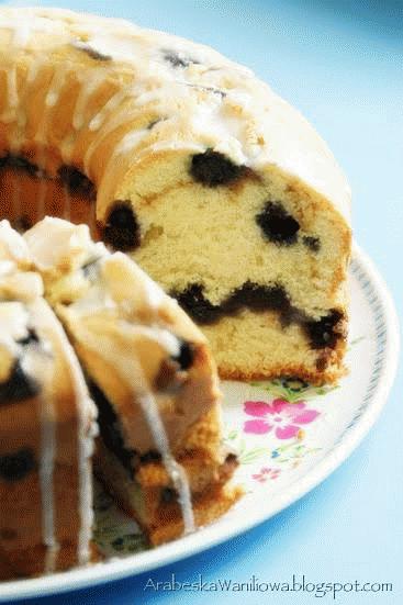 UCIERANE CIASTO Z JAGODAMI (Blueberry Sour Cream Coffee Cake)