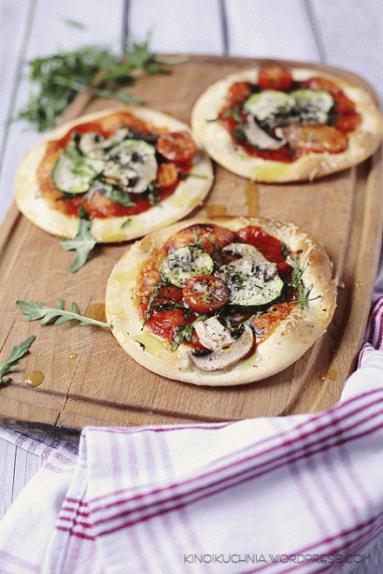 Vegan mini pizza – menu oscarowe 2013