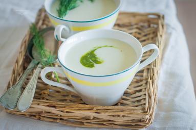 Vichyssoise – chłodnik ziemniaczany