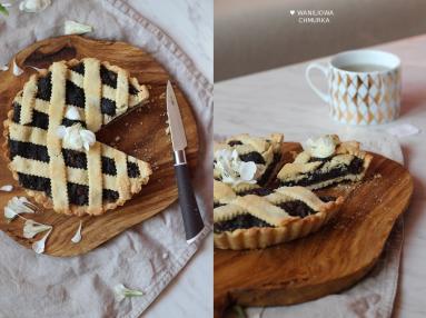 Wegańska tarta z makowym nadzieniem