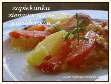 Zapiekanka ziemniaczano - pomidorowa 