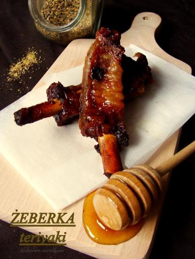 Żeberka teriyaki