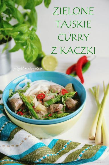 Zielone tajskie curry z kaczki